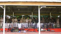 Manipur: Security Forces Recover 86 Weapons, Huge Ammo Cache In Imphal Valley Districts