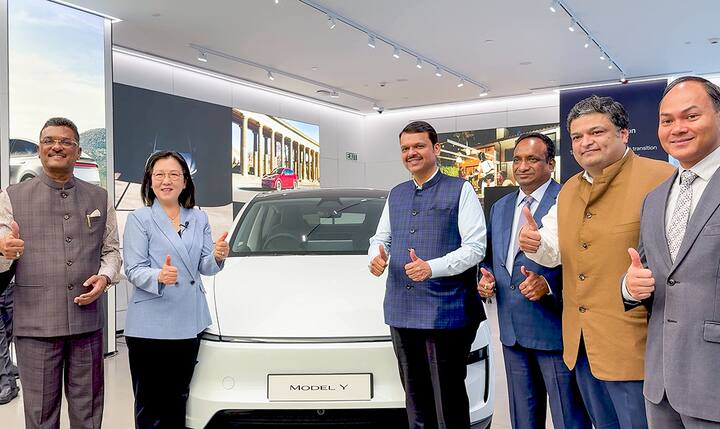 He said that Mumbai is not only the financial, commercial and entertainment capital of India, but it is also an enterprise capital which is a symbol of innovation and Tesla represents it at all.
