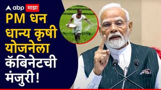 मोठी बातमी! PM धन धान्य कृषी योजनेला कॅबिनेटची मंजुरी; 1.7 कोटी शेतकऱ्यांना होणार लाभ