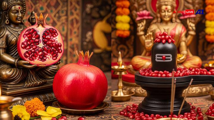 లక్ష్మీ దేవి , దుర్గా దేవికి దానిమ్మ పండును ప్రత్యేకంగా సమర్పిస్తారు. ఏదైనా పూజలో దీనికి చాలా ప్రాముఖ్యత ఉంది.