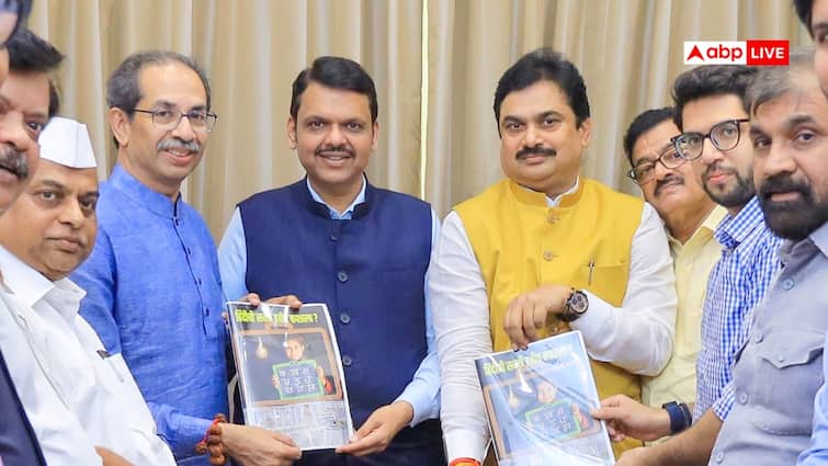 संजय निरुपम का उद्धव ठाकरे पर तंज, 'CM ने हंसी-हंसी निमंत्रण क्या दिया, आज बाल-बच्चे के साथ...' Sanjay Nirupam Shiv Sena Leader Reaction on Uddhav Thackeray Meets CM Devendra Fadnavis संजय निरुपम का उद्धव ठाकरे पर तंज, 'CM ने हंसी-हंसी निमंत्रण क्या दिया, आज बाल-बच्चे के साथ...'