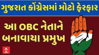 BIG News on Gujarat Congress: ગુજરાત કોંગ્રેસમાં મોટો ફેરફારઃ આ ઓબીસી નેતાને બનાવાયા પ્રમુખ