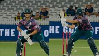 Watch: इधर मारूं या उधर? इस शॉट को क्या कहेंगे आप, बल्लेबाज ने घुमाया बल्ला और...; देखें वायरल वीडियो