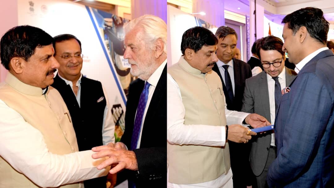 Madhya Pradesh CM Mohan Yadav Spain visit MP News CM मोहन यादव का स्पेन दौरा, प्रमुख उद्योगों के साथ संभावित साझेदारियों पर चर्चा