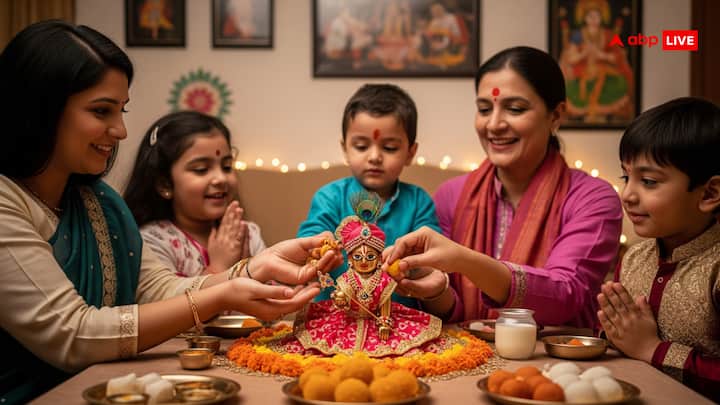 Laddu Gopal should offer butter or sugar candy daily. Butter and Mishri Kanha ji loves it very much.