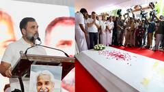 Rahul Gandhi Pays Tribute To Oommen Chandy In Puthuppally, Says 'RSS, CPM Have No Feelings For People'