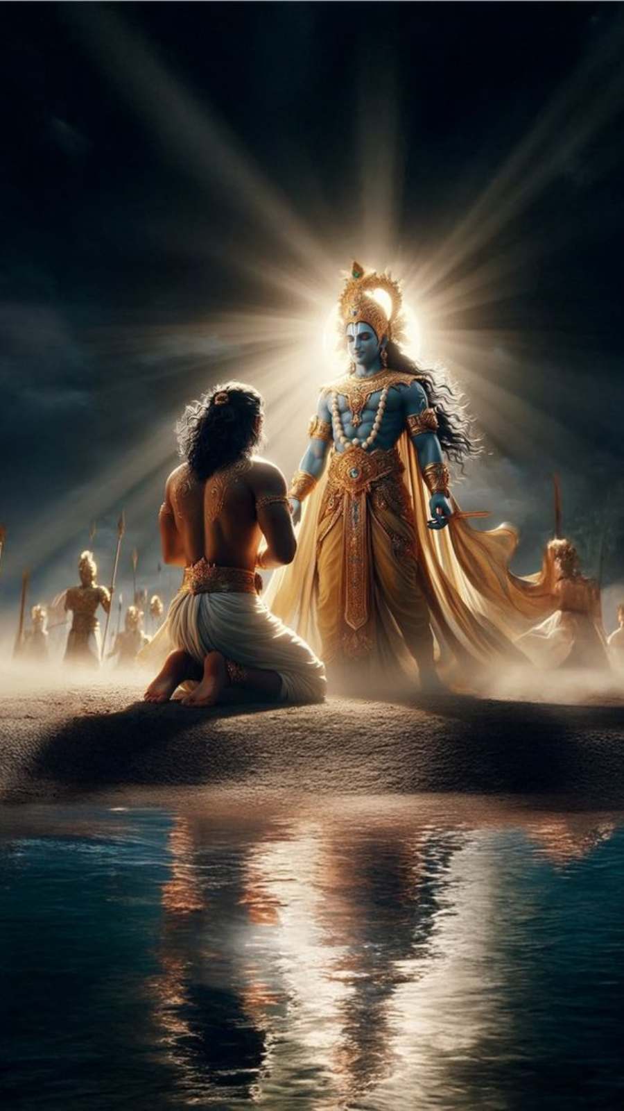सिर्फ काम छोड़कर संन्यास लेना जरूरी नहीं है. बल्कि काम करते हुए ईश्वर का ध्यान करना सही है.