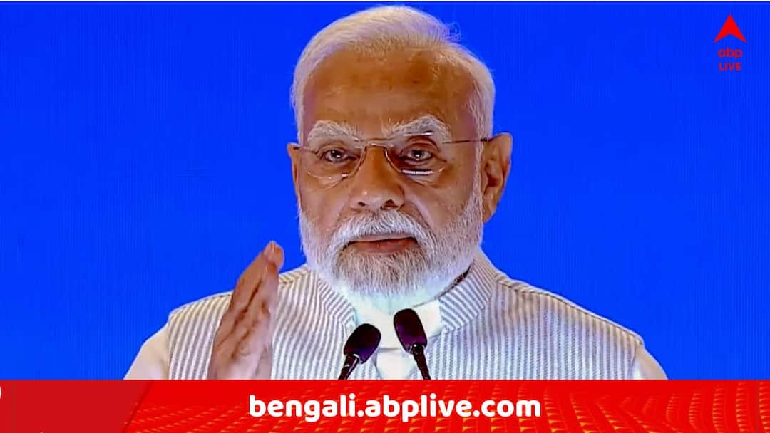 PM Modi says Joy Ma Kali and Joy Durga slogan in Durgapur Rally today PM Modi: 'জয় শ্রীরাম' নয়, দুর্গাপুরের সভায় মোদির মুখে শোনা গেল 'জয় মা কালী' ও 'জয় মা দুর্গা'