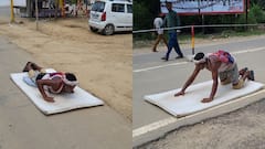 हरियाणा के अशोक कुमार की अनोखी कांवड़ यात्रा, दंडवत पहुंचेंगे महादेव के दर पर