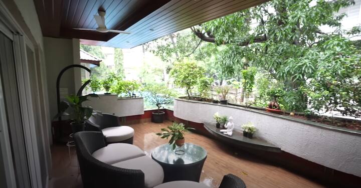 A dedicated sneaker room displays Sonu’s extensive collection in transparent wardrobes—shared now with his sons who wear the same size.