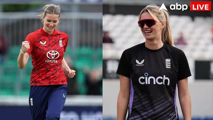 Lauren Bell Viral Photos: दुनिया की सबसे खूबसूरत क्रिकेटर मानी जाने वाली लॉरेन बेल फिर एक बार चर्चा में आ गई हैं. इस बार उनके चर्चा में आने का विषय उनकी धाकड़ गेंदबाजी है.