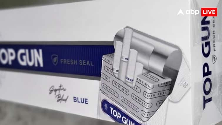 DRI foiled attempt to smuggle foreign cigarettes at Nhava Sheva Port in Navi Mumbai 1014 boxes of TOP GUN brand were seized ann करोड़ों रुपये की विदेशी सिगरेट भारत कौन लाया? जब कंटेनर खुला तो अधिकारियों के उड़ गए होश