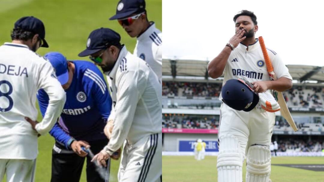 India vs England Test Series: రిషబ్ పంత్ మాంచెస్టర్ టెస్ట్ ఆడతాడా? వికెట్ కీపింగ్ పై సందేహం, టీమ్ ఇండియా ప్లేయింగ్ 11 ఎలా ఉంటుంది? Will Rishabh Pant play in the Manchester Test Doubts over wicket-keeping and who will get a chance in the Team India playing 11 India vs England Test Series: రిషబ్ పంత్ మాంచెస్టర్ టెస్ట్ ఆడతాడా? వికెట్ కీపింగ్ పై సందేహం, టీమ్ ఇండియా ప్లేయింగ్ 11 ఎలా ఉంటుంది?