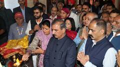 सीएम सुक्खू ने किए ऐतिहासिक जाखू मंदिर में दर्शन, श्रद्धालुओं के लिए इन सुविधाओं का वादा