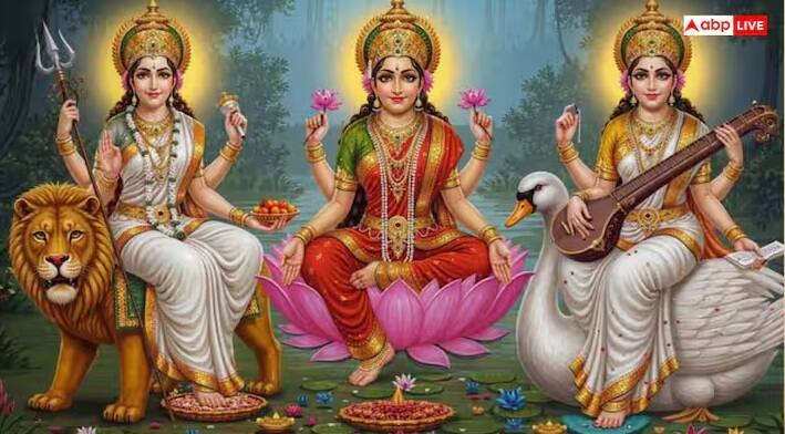 એવી ધાર્મિક માન્યતા છે કે ઘરમાં કામધેનુ ગાય અને તેના વાછરડાની મૂર્તિ એકસાથે રાખવાથી અને તેની પૂજા કરવાથી ત્રણ મુખ્ય દેવીઓ લક્ષ્મી (ધન), સરસ્વતી (જ્ઞાન) અને દુર્ગા (શક્તિ અને ઉર્જા) ના આશીર્વાદ મળે છે.