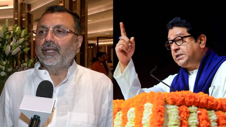 राज ठाकरे और निशाकांत दुबे की भाषा वाली लड़ाई में सपा की एंट्री, BJP पर लगाए ये आरोप up samajwadi spokesperson statement on nishikant dubey or raj thackeray language statement ann राज ठाकरे और निशाकांत दुबे की भाषा वाली लड़ाई में सपा की एंट्री, BJP पर लगाए ये आरोप