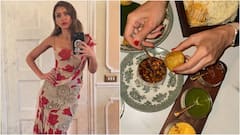 Jessica Alba Goes Desi In London, Tries Golgappas Like A Pro
