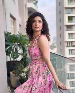 Ankita Lokhande Photo: પિંક સ્લિવલેસ ડ્રેસમાં અંકિતા લોખંડેએ આપ્યા કિલર પોઝ
