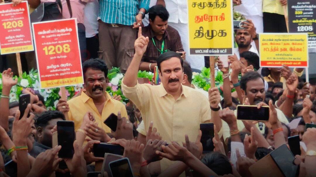 Anbumani: ஸ்டாலினுக்கு வன்னியர்கள் ஓட்டுதான் வேணும்.. சுயமரியாதையுடன் வாழக்கூடாது - அன்புமணி ஆவேசம் pmk leader anbumani ramadoss blame mk stalin need only vanniyars vote not their life wealthy Anbumani: ஸ்டாலினுக்கு வன்னியர்கள் ஓட்டுதான் வேணும்.. சுயமரியாதையுடன் வாழக்கூடாது - அன்புமணி ஆவேசம்