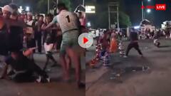 भारी मिस्टेक हो गया सर...हुड़दंग मचा रहे कांवड़ियों पर शख्स ने बरसाई लाठियां- वीडियो हो रहा वायरल