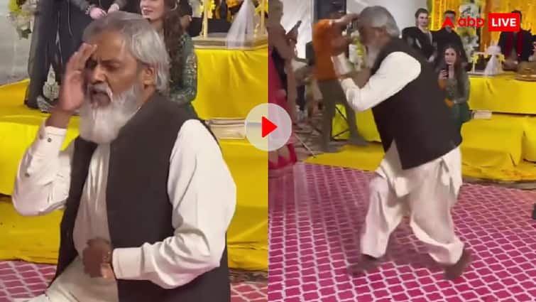 चाचा का उजड़ा चैन तो स्टेज पर लगाए जोरदार ठुमके, कजरारे पर यूं लूट ली महफिल- वीडियो वायरल