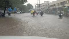 Bhavnagar Rain: ભાવનગરના સિહોરમાં ભારે વરસાદથી રસ્તાઓ પર ફરી વળ્યા પાણી