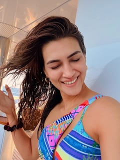 Kriti Sanon Embraces Beach Vibes And 90s Nostalgia During Cruise Getaway; PICS