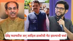 देवेंद्र फडणवीसांसोबत भेट झाल्याची चर्चा; आदित्य ठाकरे म्हणाले, आता एक व्यक्ती गावी जाईल!