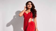 Nidhhi Agerwal: రెడ్ శారీలో అందాల 'నిధి' - పవన్ 'హరిహర వీరమల్లు' హీరోయిన్ లేటెస్ట్ క్యూట్ ఫోటోస్