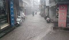 Junagadh Rain: જૂનાગઢ  શહેર અને જિલ્લામાં મેઘરાજાની ધમાકેદાર બેટિંગ, માંગરોળમાં સૌથી વધુ સાડા ત્રણ ઈંચ