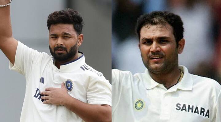 IND vs ENG Test Series 2025: टेस्ट क्रिकेट में सबसे ज्यादा छक्के लगाने वाले भारतीय सहवाग हैं, लेकिन अब ऋषभ पंत उनका ये रिकॉर्ड तोड़ने की कगार पर हैं. देखें सबसे ज्यादा छक्के लगाने वाले टॉप 5 भारतीय.