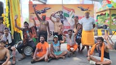राफेल-ब्रह्मोस से सजी कांवड़ भारतीय सेना को है समर्पित, कांवड़ियों में दिखा देशभक्ति का जज्बा