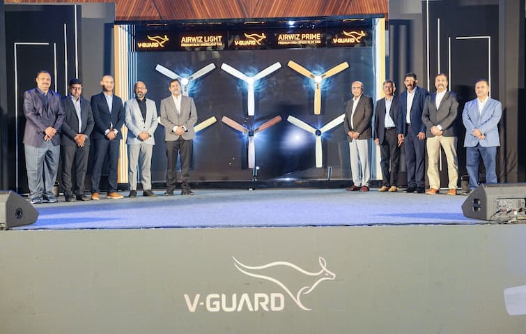 V-Guard lauanches AirWiz series energy efficient and sylish BLDC ceiling fans वी-गार्ड ने लॉन्च की एयरविज़ सीरीज़: स्टाइलिश, दमदार और एनर्जी-एफिशिएंट बीएलडीसी पंखों का नया दौर शुरू