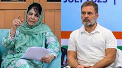PDP चीफ महबूबा मुफ्ती ने राहुल गांधी को लिखी चिट्ठी, संसद में इन मुद्दों को उठाने की अपील की