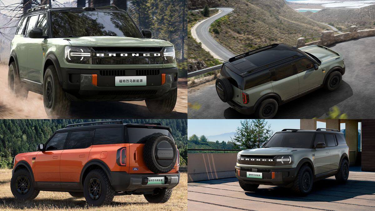 Ford Bronco EV: மின்சார கார்களின் புதிய பாஸ்..! 1,220 கிமீ ரேஞ்ச், பெட்ரோல் பேக்-அப், மிரட்டும் ஃபோர்ட் ப்ரோங்கோ