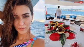 कबीर बहिया संग क्रूज पर वेकेशन मना रहीं Kriti Sanon? इन फोटोज से उड़ी डेटिंग की अफवाह