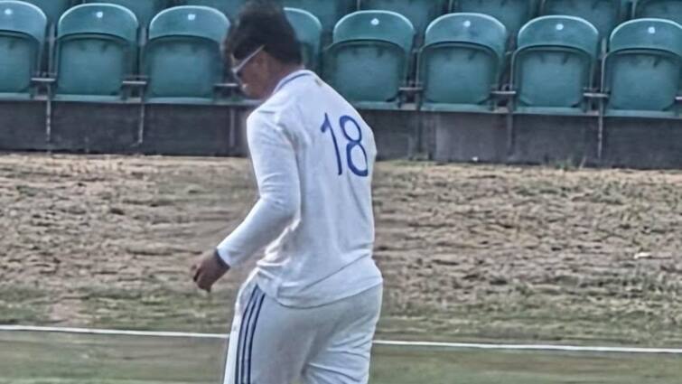 14 year old Vaibhav Suryavanshi once again seen in 18 number jersey Virat Kohli but could not do anything with bat 18 नंबर की जर्सी में फिर दिखा ये 14 साल का खिलाड़ी, लेकिन बल्ले से नहीं दिखा पाया कमाल