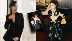 ब्लैक ड्रेस में दो हसीनाएं, ऐसी दोस्ती आपने फिल्मों में भी नहीं देखी होगी