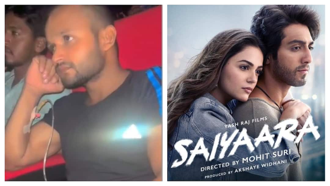 Man Watches Saiyaara With IV Drip, Netizens Say ‘Give That PR Agency A Raise’ Man Watches Saiyaara With IV Drip, Netizens Say ‘Give That PR Agency A Raise’