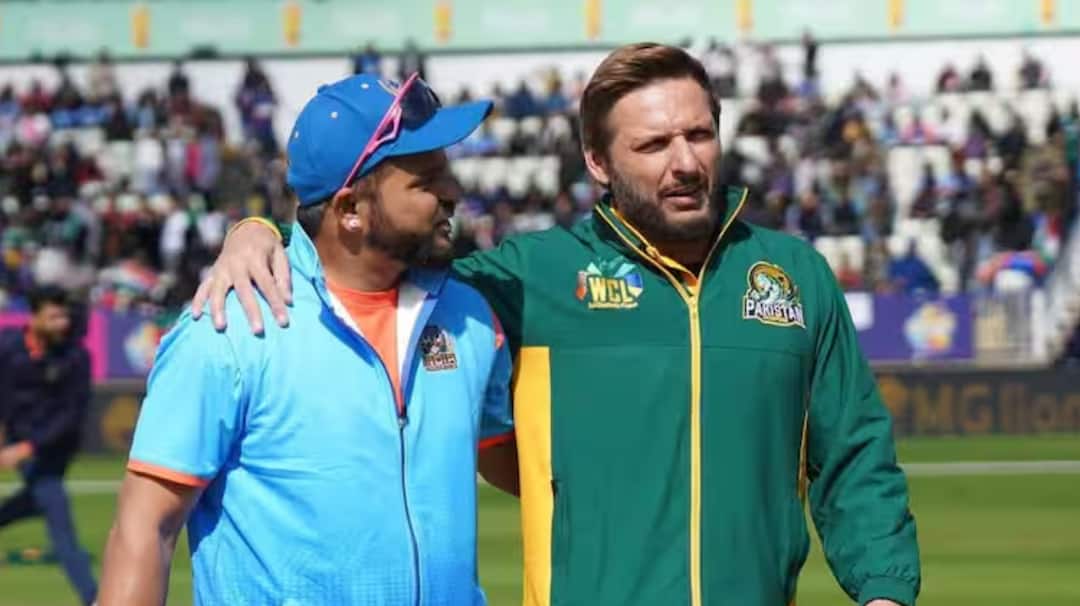 WCL 2025: ਭਾਰਤ ਪਾਕਿਸਤਾਨ ਵਿਚਾਲੇ ਮੈਚ ਰੱਦ ਹੋਣ ਤੋਂ ਬਾਅਦ ਭੜਕਿਆ ਸ਼ਾਹਿਦ ਅਫ਼ਰੀਦੀ, ਕਿਹਾ- ਜੇ ਮੈਨੂੰ ਪਤਾ ਹੁੰਦਾ ਇਹ ਅਜਿਹਾ ਕਰਨਗੇ, ਤਾਂ ਮੈਂ... Shahid afridi reaction after shikhar Dhawan and Indian players refuse to play against pakistan WCL 2025: ਭਾਰਤ ਪਾਕਿਸਤਾਨ ਵਿਚਾਲੇ ਮੈਚ ਰੱਦ ਹੋਣ ਤੋਂ ਬਾਅਦ ਭੜਕਿਆ ਸ਼ਾਹਿਦ ਅਫ਼ਰੀਦੀ, ਕਿਹਾ- ਜੇ ਮੈਨੂੰ ਪਤਾ ਹੁੰਦਾ ਇਹ ਅਜਿਹਾ ਕਰਨਗੇ, ਤਾਂ ਮੈਂ...