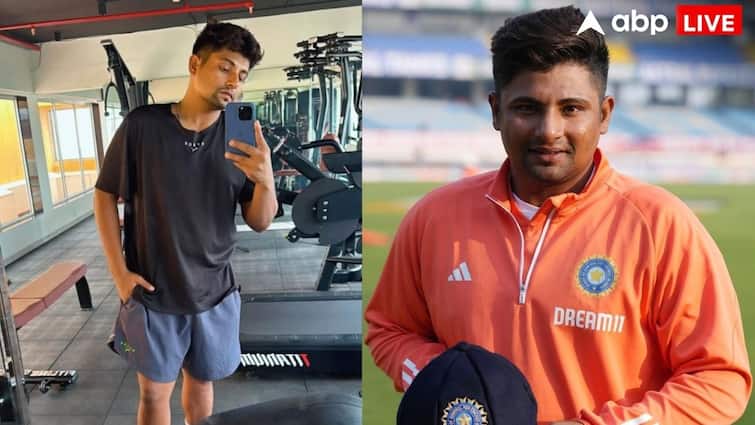 सरफराज खान ने 2 महीने में 17 किलोग्राम कम कर दिया, पहली तस्वीर न्यू लुक में दिखाई दी