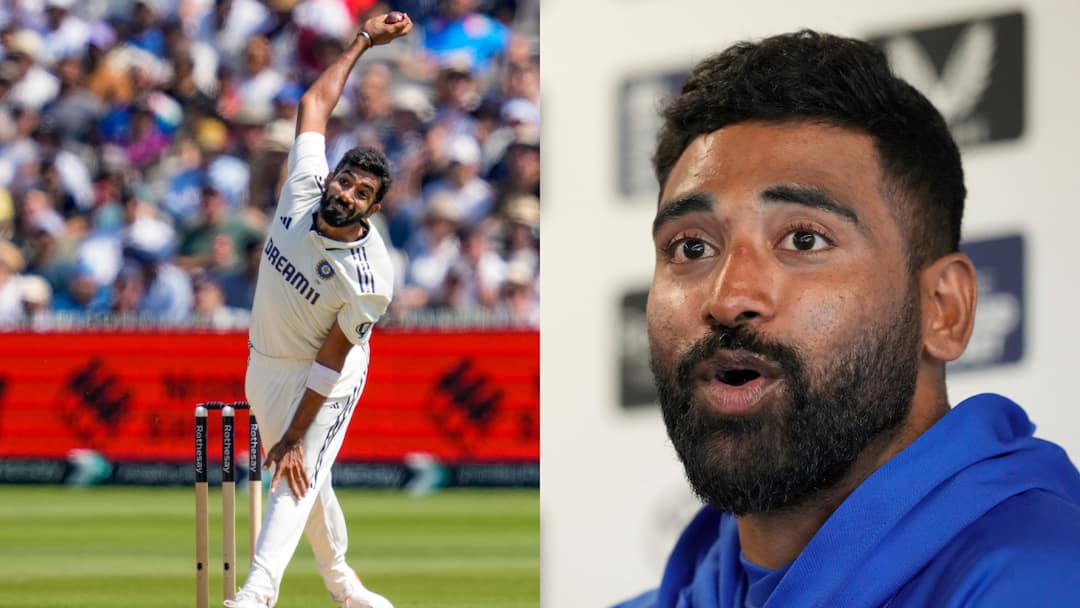 Mohammed Siraj made big revelation about Jasprit Bumrah told truth of Manchester India vs England मोहम्मद सिराज ने जसप्रीत बुमराह पर किया बड़ा खुलासा, बता दिया मैनचेस्टर का सच