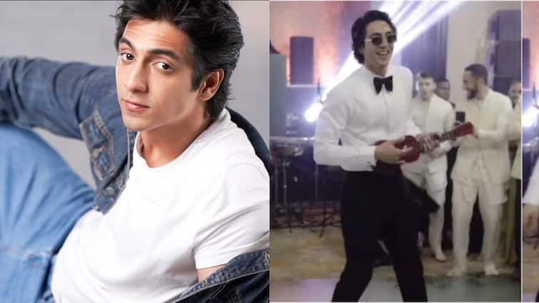 saiyaara actor ahaan panday dance performance video on srk song goes viral netizens react अहान पांडे का डांस वाला वीडियो हुआ वायरल, फैंस बोले- 'अगला सुपरस्टार तैयार'