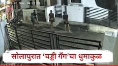 सोलापूरमध्ये चड्डी गँगचा धुमाकूळ; काळा टी-शर्ट, तोंडाला कपडा.. घरफोडीचं सामान घेऊन फिरताना सीसीटीव्हीमध्ये कैद