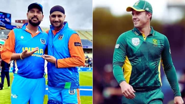 19 चार 7 छक्के …, एबी डिविलियर्स ने भारतीय गेंदबाजी खिलाड़ियों पर हमला किया; दक्षिण अफ्रीका ने 209 दिया