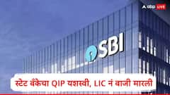 SBI : स्टेट बँकेचा देशातील सर्वात मोठा QIP यशस्वी, 25 हजार कोटींची उभारणी, एलआयसीनं बाजी मारली, सर्वाधिक शेअर खरेदी