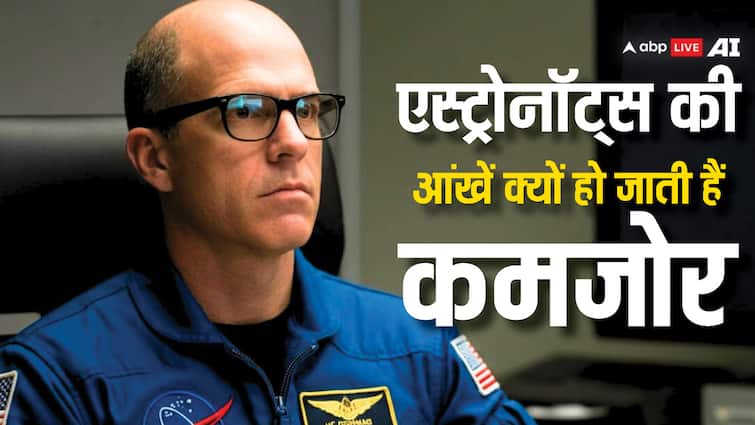 स्पेस से लौटने के बाद क्यों बढ़ जाता है अंतरिक्ष यात्रियों के चश्मे का नंबर, जानिए आंखों पर कैसे असर करती है जीरो ग्रैविटी Astronauts back from space have eye problems nasa know how zero gravity affects on eyes स्पेस से लौटने के बाद क्यों बढ़ जाता है अंतरिक्ष यात्रियों के चश्मे का नंबर, जानिए आंखों पर कैसे असर करती है जीरो ग्रैविटी