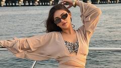 Krystle Dsouza Turns Yacht Into A Fashion Runway With Earth-Toned Ensemble