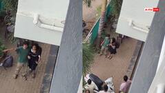 VIDEO: 'बचाओ-बचाओ', स्कूल से लौट रही लड़की को सिरफिरे आशिक ने रोका, सरेआम गले पर रखा चाकू, वीडियो वायरल