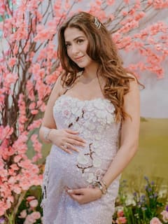 K3G Fame Malvika Raaj Flaunts Baby Bump at Whimsical Mary Poppins-Themed Baby Shower